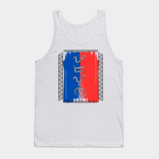 Philippine Flag / Baybayin word Padayon (to Continue) Tank Top